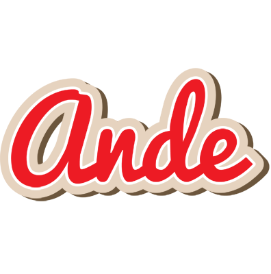 Ande chocolate logo