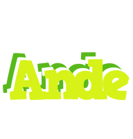 Ande citrus logo