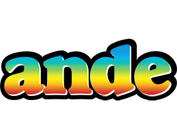 Ande color logo