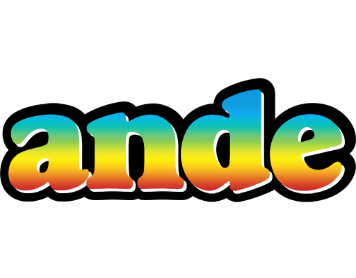 Ande color logo