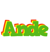 Ande crocodile logo