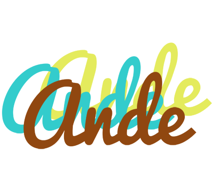 Ande cupcake logo