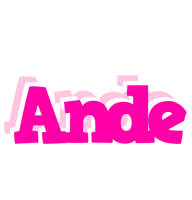 Ande dancing logo