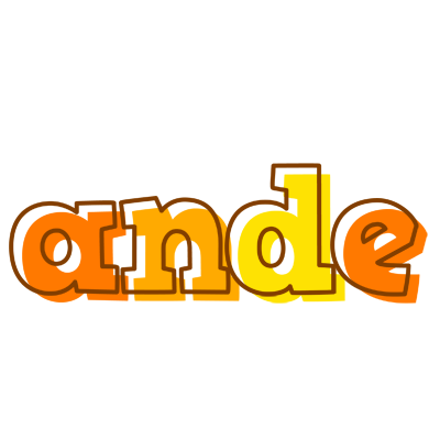 Ande desert logo