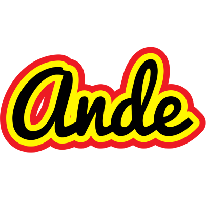 Ande flaming logo