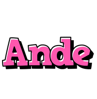 Ande girlish logo