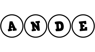 Ande handy logo