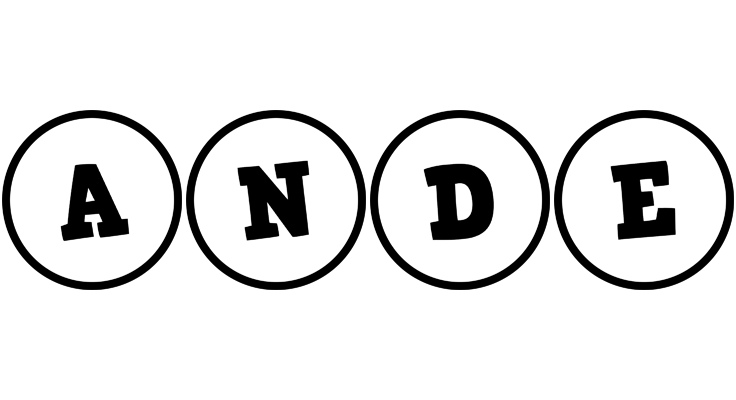 Ande handy logo