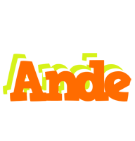 Ande healthy logo