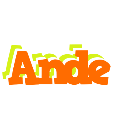 Ande healthy logo