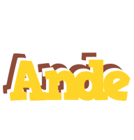 Ande hotcup logo