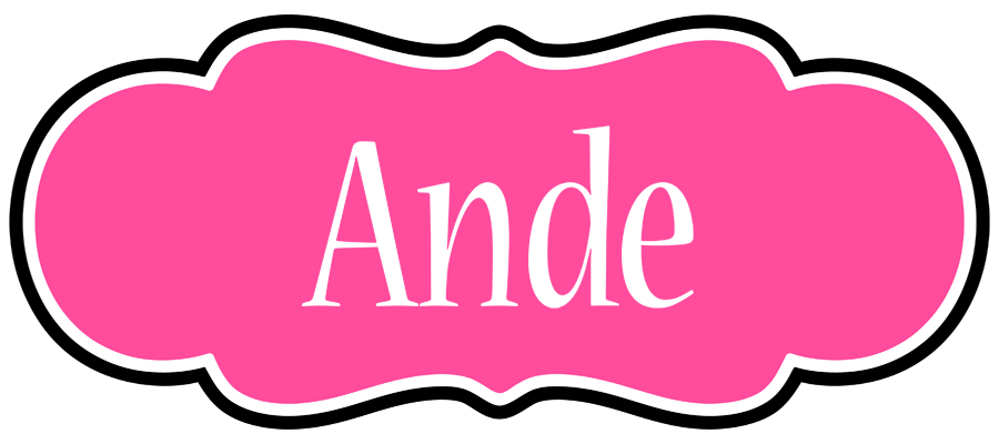 Ande invitation logo