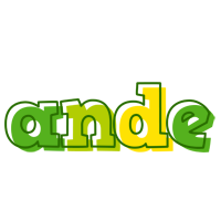 Ande juice logo