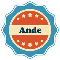 Ande labels logo