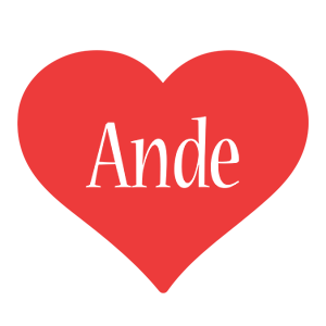 Ande love logo