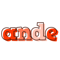 Ande paint logo