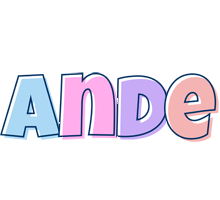 Ande pastel logo