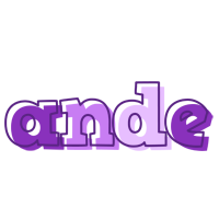 Ande sensual logo