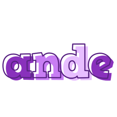 Ande sensual logo