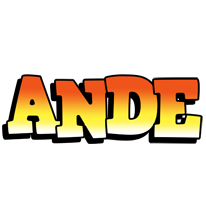 Ande sunset logo