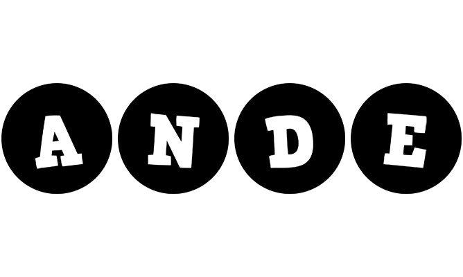 Ande tools logo