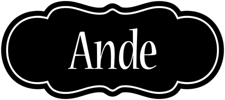 Ande welcome logo