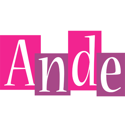 Ande whine logo