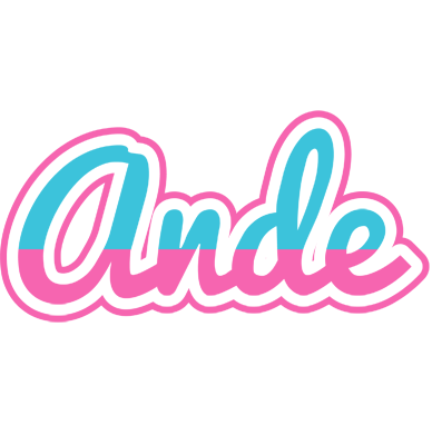 Ande woman logo