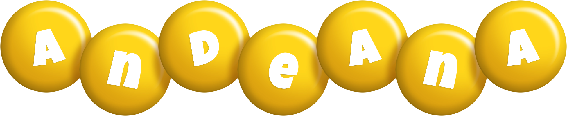 Andeana candy-yellow logo