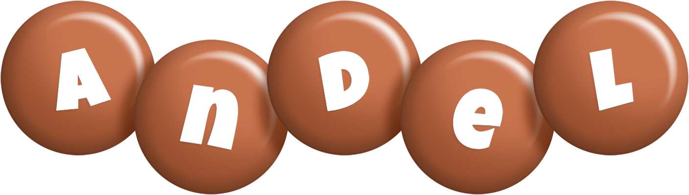 Andel candy-brown logo