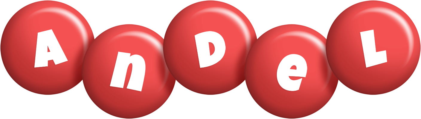 Andel candy-red logo