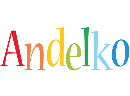 Andelko birthday logo
