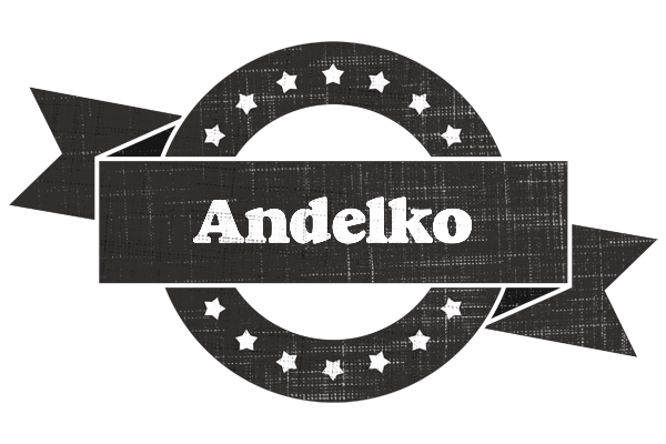 Andelko grunge logo