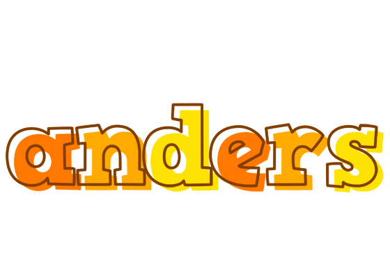 Anders desert logo