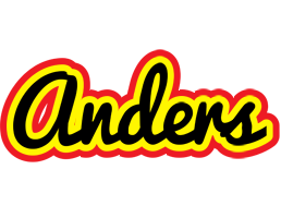 Anders flaming logo