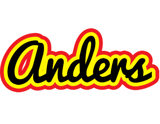 Anders flaming logo
