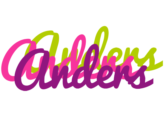 Anders flowers logo
