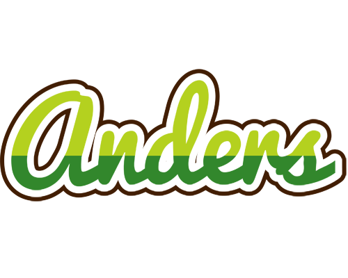 Anders golfing logo