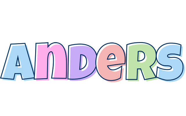 Anders pastel logo
