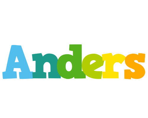 Anders rainbows logo