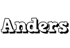 Anders snowing logo