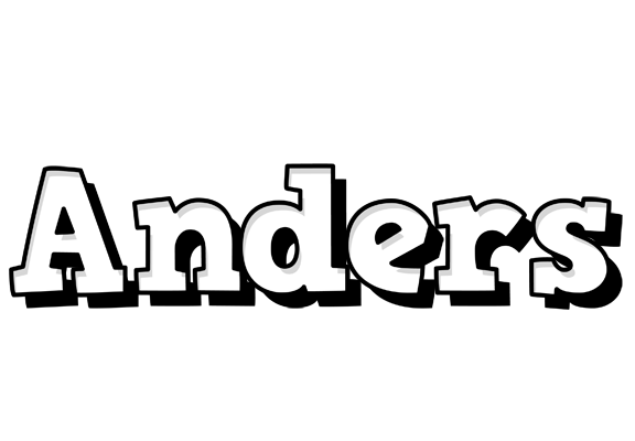 Anders snowing logo