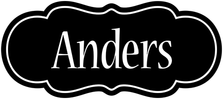 Anders welcome logo