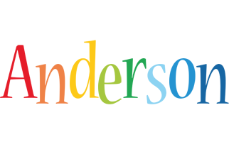 Anderson birthday logo