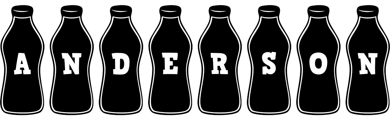 Anderson bottle logo