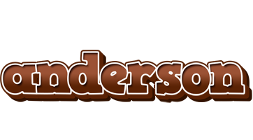 Anderson brownie logo