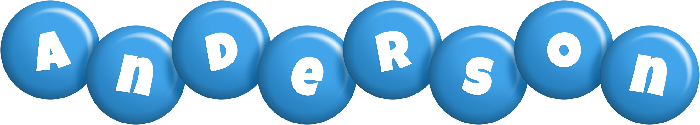 Anderson candy-blue logo
