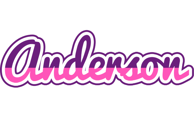 Anderson cheerful logo