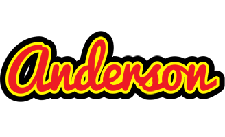 Anderson fireman logo