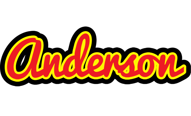 Anderson fireman logo